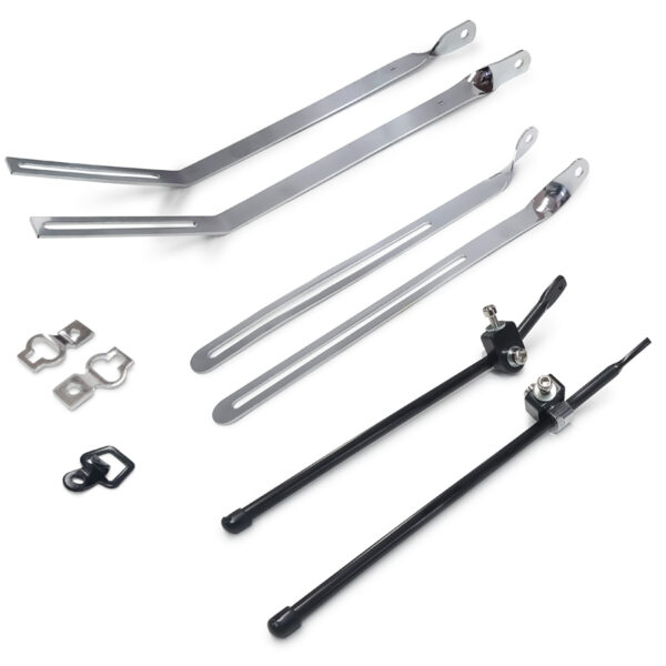 Tubes de connexion suppl. 250mm/Pièces pour porte-bagages