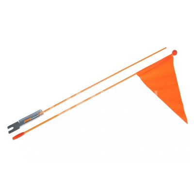 Drapeau 6' tige orange (2 morceaux)