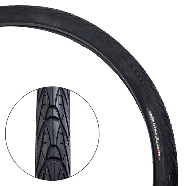 Pneu 700C x 38 CST Tringle rigide PSI50-75 (C1698) Noir