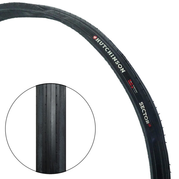Pneu 700C x 28 Hutchinson Sector Tubeless Tr souple 127TPI