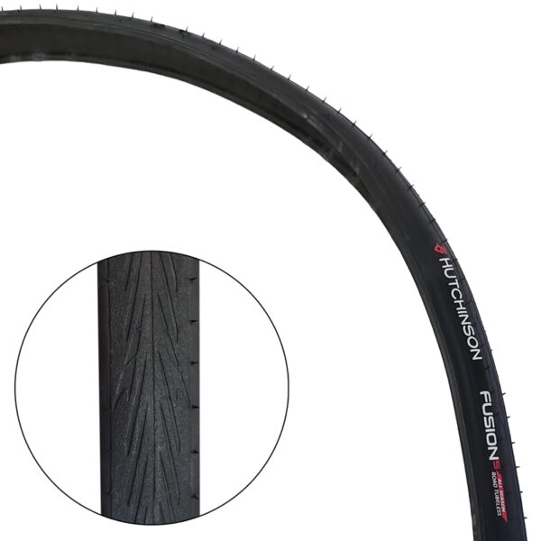 Pneu 700C x 23 Hutchinson Fusion 5 All Season Tubeless 127TP