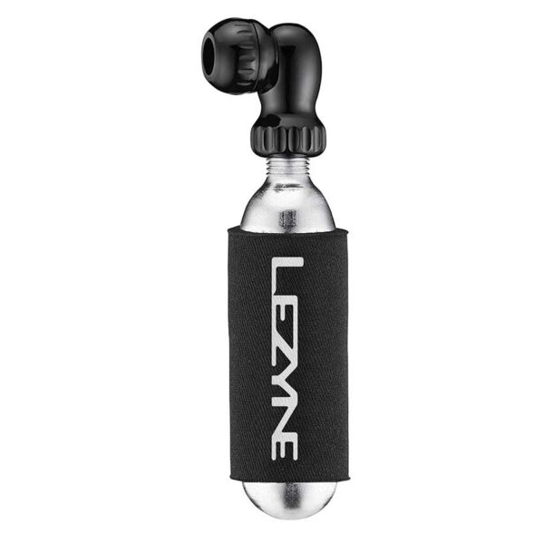 Détendeur CO2 avec filets Presta/Schrader 1x16g Noir