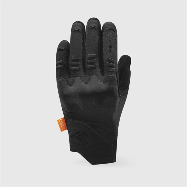 Gants vélo Été D30 Unisexe Noir