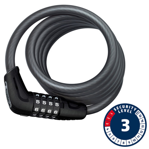Câble Numéro 5510C Serrure combinaison 4 chiffres 10mmx180cm