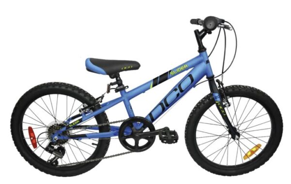 VÉLO DCO SLIDER 7V / 20"- 6 à 9 ans / Bleu-Noir