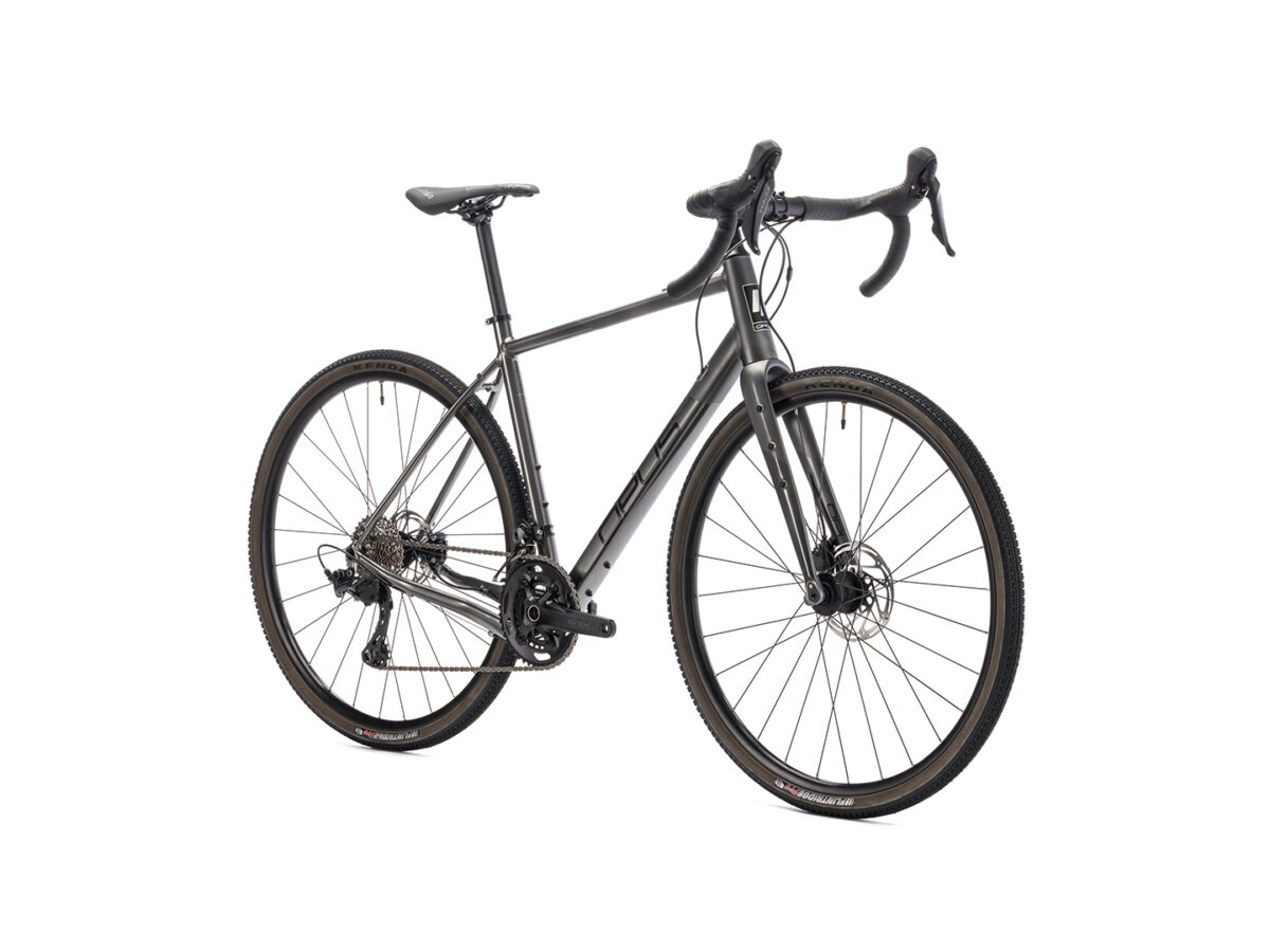 VÉLO OPUS HORIZON GRX 12 Gravel Bike Argent Titane – Image 3