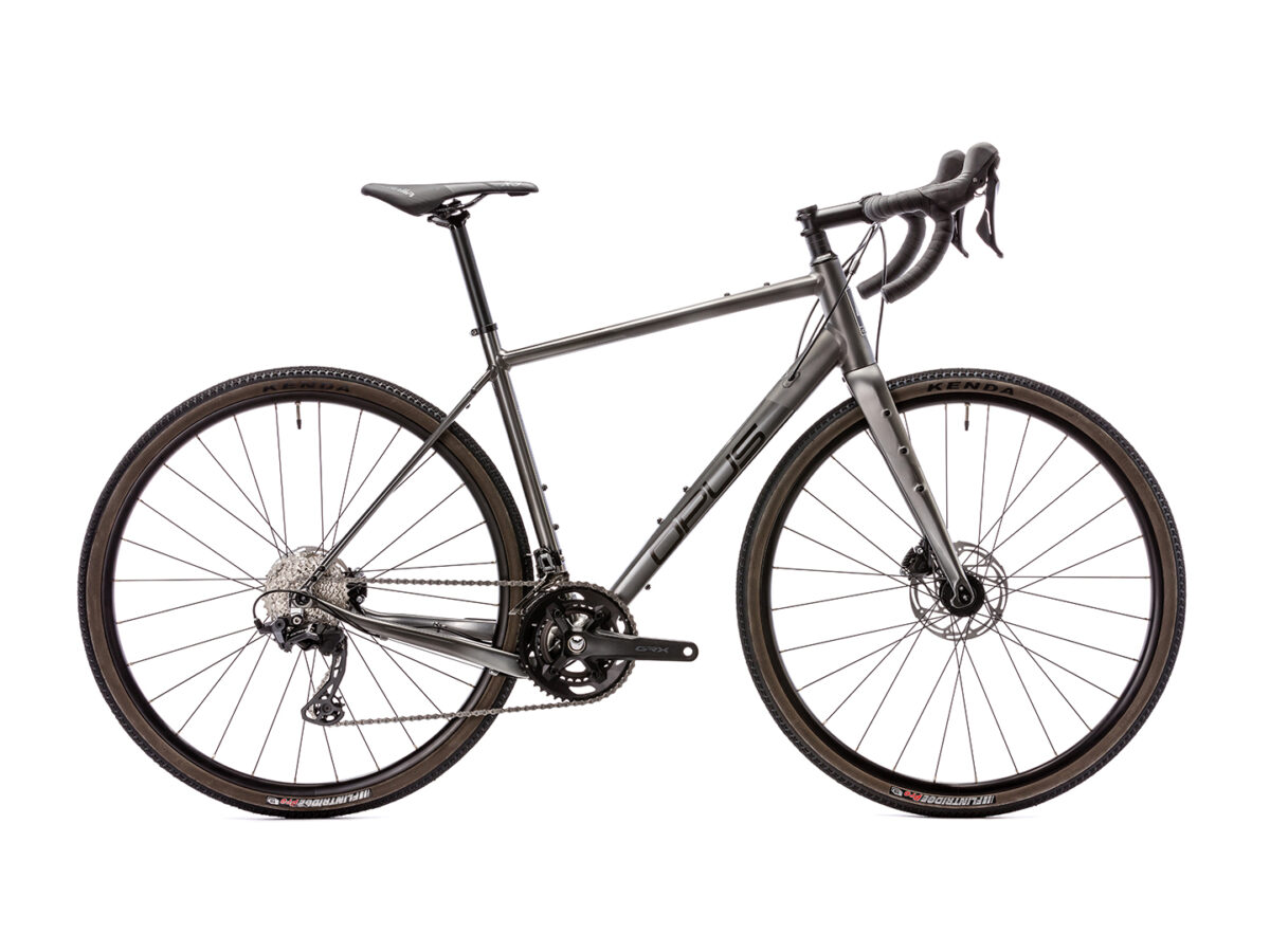 VÉLO OPUS HORIZON GRX 12 Gravel Bike Argent Titane