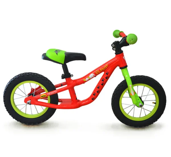VÉLO DRAISIENNE L'IL FOOT Aluminium / 12" / Rouge