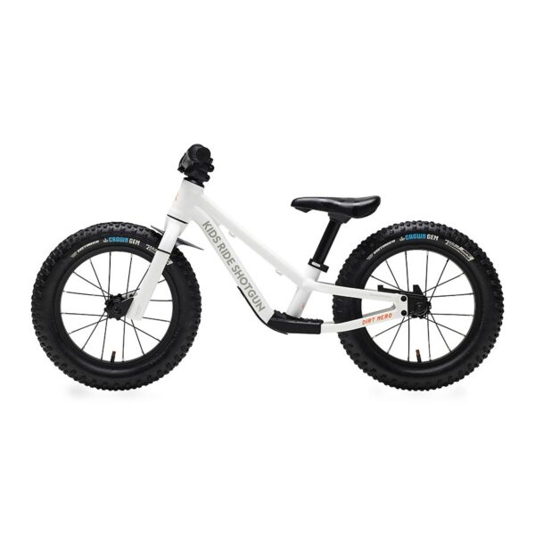 VÉLO DRAISIENNE KIDS RIDE SHOTGUN Dirt Hero / 14" / Blanc