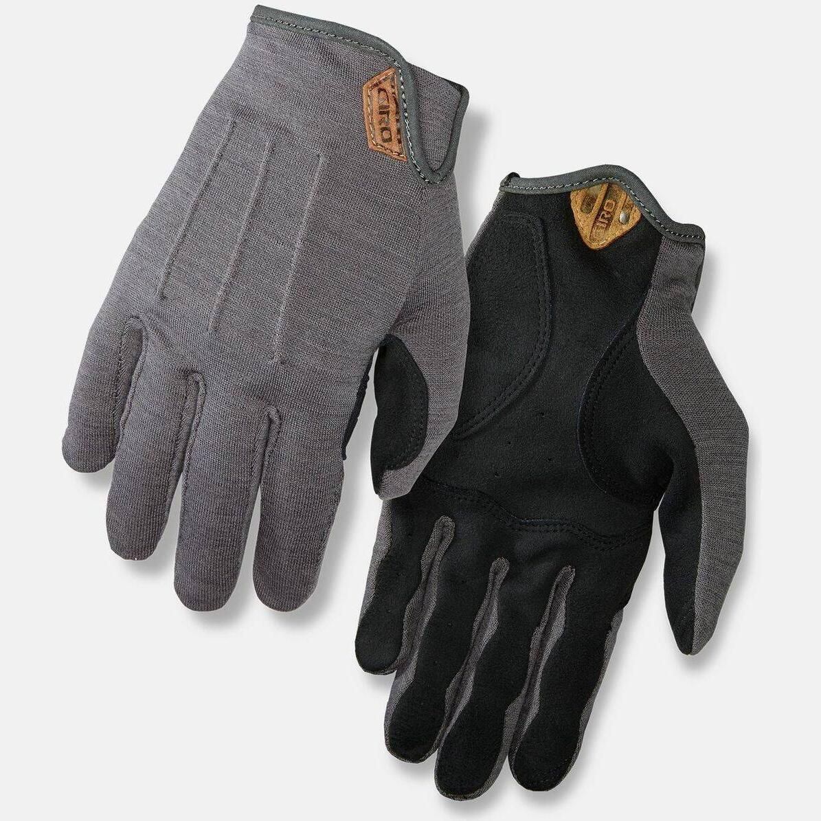 Gants D'WOOL GIRO Laine mérinos Titane