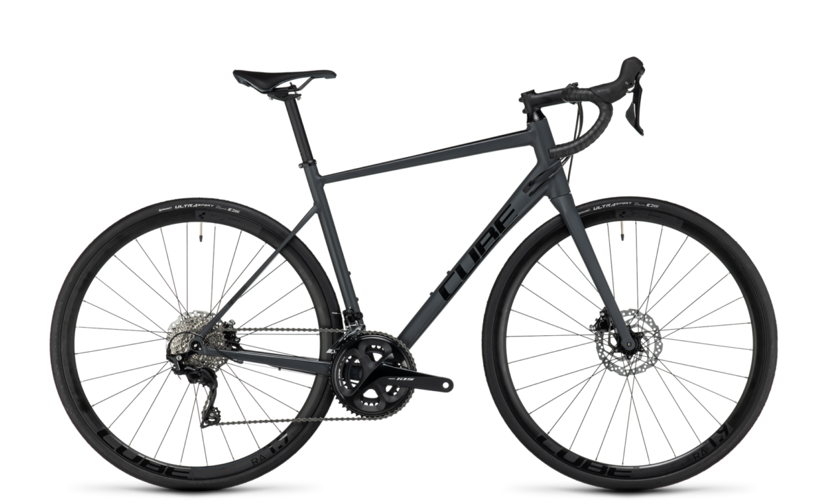 VÉLO ATTAIN SLX / 58 cm / Gris-Noir