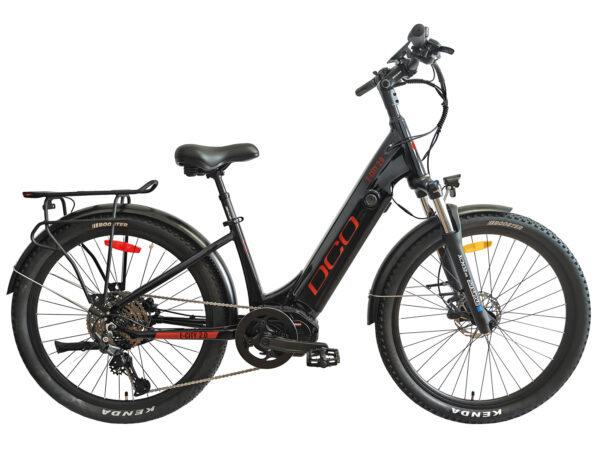 VÉLO DCO E-CITY 2.0 27.5 500W 10V / 15"-38cm / Noir-Rouge