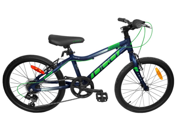VÉLO DCO ROADER 7V / 20"- 6 à 9 ans / Bleu indigo-Vert