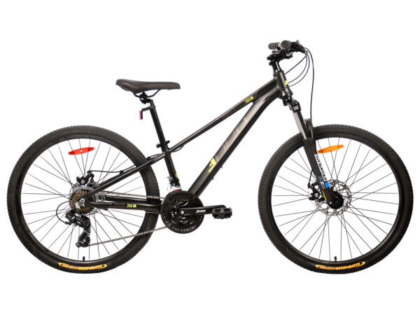 VÉLO DCO XZONE 260S 21V / 12"-31cm / Noir mat-Lime